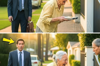 HIJO MILLONARIO VUELVE DE VIAJE Y ENCUENTRA A LA MADRE PIDIENDO COMIDA A LOS VECINOS… LO QUE ELLA REVELA…