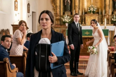 Seis semanas después de que mi esposo me abandonara a mí y a nuestro recién nacido en medio de una tormenta de nieve, entré a su boda sosteniendo lo único que jamás pensó que tendría.