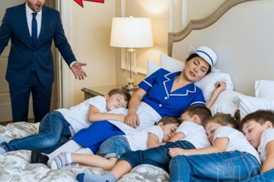 Millonario Despidió 15 Niñeras en 2 Meses — Hasta que una Empleada Cambió Todo con Sus 5 Hijos
