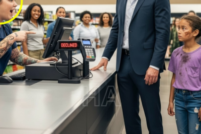 La tarjeta del multimillonario fue rechazada… Luego una niña pobre hizo lo impensable