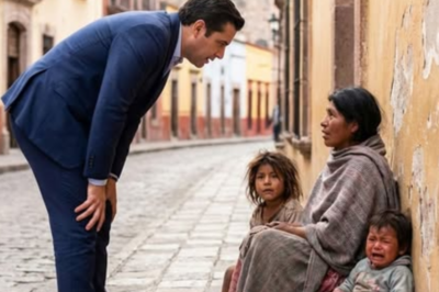 ” Yo sé quién eres…” — le dijo el millonario a una mujer sin hogar con dos niños… y todo cambió