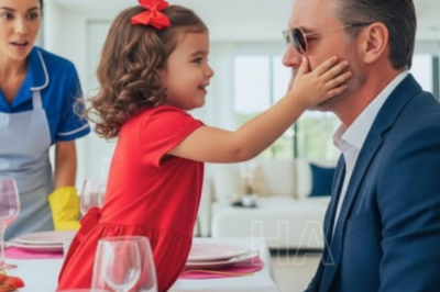 Hace 7 años el empresario ciego cenaba solo… hasta que la hija de la limpiadora hizo lo imposible