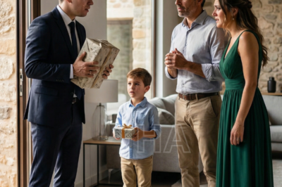 Pago a mis padres 1700 dólares cada semana, pero ignoraron el cumpleaños de mi hijo. Cuando les pregunté la razón, mi padre me miró fríamente y dijo: —“Tu hijo no tiene ningún significado para nosotros.” Me quedé sin palabras, con las manos temblando. En un instante, decidí cortar todo contacto. Solo cuarenta minutos después, escuché un golpe en la puerta que cambió todo… ¿Quién estaba ahí?