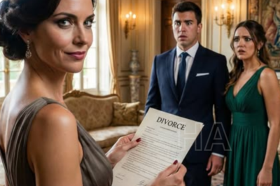 l formulario de divorcio temblaba entre mis manos mientras lo miraba a los ojos. No era tristeza lo que sentía, sino un esfuerzo enorme por no sonreír. —Me llevaré todas mis pertenencias —dije con calma. La amante suspiró, admirando mi lujosa casa, sin saber que mañana sería el día en que todo cambiaría… y yo tendría la última palabra.