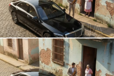 Cámarera ofreció comida a dos huérfanos. 17 años después, un auto de lujo aparece en su casa. Un Mercedes-Benz negro se detiene frente a una casa humilde en los barrios populares de Medellín. La pintura de las paredes está descascarada, las ventanas tienen rejas oxidadas y el pequeño jardín delantero apenas sobrevive entre la maleza.