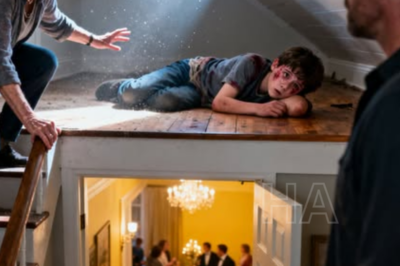 “Mi nieta de 6 años me susurró temblando en la fiesta de inauguración de la casa de mi hijo: ‘Hay alguien escondido en el ático, ve a ver’. Cuando me asomé nerviosa, allí estaba mi nieto desaparecido, herido y tirado en el suelo. ‘Abuela… mamá y papá…’. Esas palabras me helaron la sangre”.