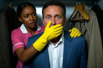 El millonario llegó temprano a casa; la criada le susurró: «Cállate». La razón fue impactante.