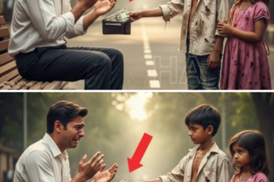 Un hermano y una hermana pobres ayudaron a un hombre rico… pero los niños no sabían que el hombre era millonario… ¿y luego qué pasó?