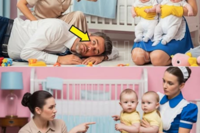 MILLONARIO FINGIÓ UN DESMAYO PARA PROBAR A SU NOVIA Y SUS GEMELOS. HASTA QUE LA EMPLEADA DOMÉSTICA