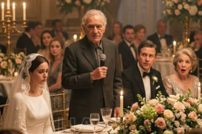“En su propia boda, su suegra anunció que no recibiría nada, pero su padre reveló un secreto que dejó a todos boquiabiertos” La elegante sala del Sterling Room estaba decorada con arreglos florales blancos y dorados, y el brillo de los candelabros se reflejaba en las copas de champán alineadas sobre las mesas de caoba. Anna había pensado que este día sería el más feliz de su vida, pero en el momento en que Eleanor Vance, su suegra, se levantó de su asiento, todo cambió. Eleanor, con su vestido de seda gris acero perfectamente planchado, deslizó la mirada sobre Anna, no con afecto, sino con la fría precisión de un depredador que olfatea la debilidad. “Damas y caballeros”, comenzó, su voz clara y cortante, “hoy Leo y yo hemos decidido presentarles a los recién casados un regalo muy especial”. En la pantalla gigante apareció la imagen de un lujoso penthouse moderno en el centro de la ciudad. Un murmullo de admiración recorrió la sala, y por un instante, Anna creyó que tal vez Eleanor estaba siendo generosa. Pero el silencio fue inmediato cuando Eleanor se aclaró la garganta y continuó, mirando directamente a Anna. “Sin embargo”, enfatizó, girando su cuerpo para que todos la vieran, “quiero dejar un punto absolutamente claro ante todos ustedes y ante los abogados presentes. Esta propiedad está a nombre exclusivo de mi hijo Leo Vance. Está protegida por un fideicomiso.” El aire se volvió denso. Anna sintió como si todo su mundo se comprimiera en un instante. Eleanor prosiguió, sus ojos clavados en Anna: “…Así que, si esta pobre ‘chica del campo’ decide irse una vez que se dé cuenta de que no encaja, no podrá tocar ni un solo centavo.” Un silencio mortal se apoderó de la sala. Las copas de champán quedaron suspendidas en el aire. Anna miró a Leo, esperando que defendiera su nombre, pero él no dijo nada. Sus manos temblaban sobre la mesa, su rostro rojo de vergüenza. Su cobardía dolía más que las palabras de Eleanor. Anna contuvo las lágrimas, respirando hondo. No les daría el placer de verla quebrarse. La tensión era insoportable. Cada invitado contenía el aliento, y la atmósfera estaba cargada de electricidad. De repente, un sonido rompió la tensión: un raspado fuerte sobre el suelo de madera. Era una silla pesada siendo arrastrada hacia atrás. Una figura robusta desde el lado de la familia de la novia se levantó lentamente… todos los ojos se fijaron en él. Y en ese instante, un secreto que nadie esperaba comenzó a asomarse… ¿quién era realmente este hombre y qué iba a hacer para cambiar el destino de Anna ante su implacable suegra?…Continuará en los c0mentarios 👇