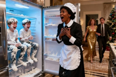 La novia del millonario encerró a dos niños en un congelador, pero la revelación de la empleada doméstica negra puso la mansión patas arriba.