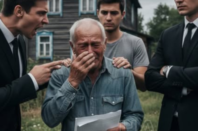 Los tres hijos se negaron a ayudar a su padre con una deuda enorme. Solo el más joven aceptó, y se lo llevó a vivir con él para cuidarlo. Exactamente un año después, una carta inesperada lo deja sin aliento…