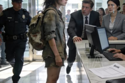 Una chica sin hogar entró en un banco, y todos se rieron… sin sospechar quién es en realidad