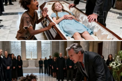 «¡No la entierren! ¡Su hija todavía está viva!» — Un niño negro sin hogar corrió hacia el ataúd y reveló un secreto aterrador que dejó al millonario sin palabras…