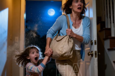 Justo después de que mi esposo se fuera de viaje de negocios, mi hija de seis años corrió hacia mí, susurrando: “Mami… tenemos que huir. Ahora”. Confundida, le pregunté: “¿Qué pasa?”. Ella temblaba mientras respondía: “No hay tiempo. Tenemos que salir de la casa ahora mismo”. Agarré nuestras cosas y llevé la mano al pomo de la puerta cuando, de repente… sucedió.