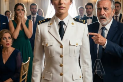 «“¡Cámbiate, te ves muy barata!”, se rió mi padre mientras mi madre destruía mi vestido. Sentí la humillación quemándome la piel. Minutos después regresé con un uniforme militar. “¿Qué… qué es eso?”, balbuceó alguien. El silencio cayó como una bomba. Respiré hondo y pensé: ahora miren bien. Mi padre tartamudeó: “Espera… ¿son dos estrellas?”. Y entonces, todo cambió… ¿o apenas comenzaba?»