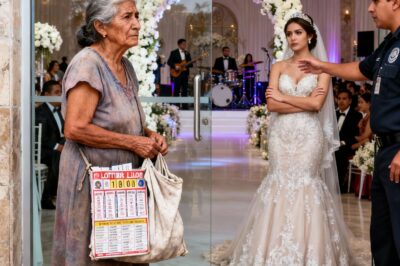 La echaron de la boda de su propio hijo por ser una anciana que vendía boletos… nadie imaginó quién había pagado cada peso de esa fiesta