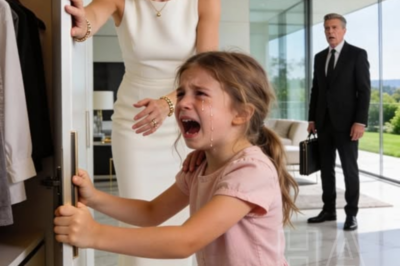 “Escuchó a su hija suplicar desde un armario a las 2 a.m. y al volver a casa descubrió la cruel verdad que su esposa ocultaba”…