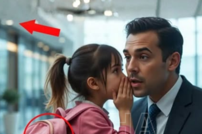 “Hay una cámara en tu oficina”, susurró la niña. Al día siguiente, los despidió a todos.