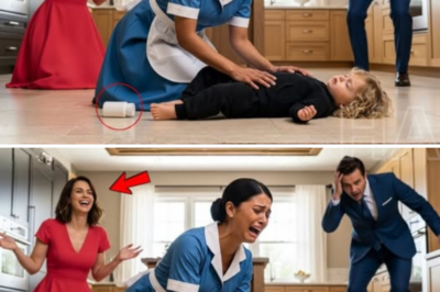 La criada gritó: “¡Despierta!”. La madrastra le dio pastillas para dormir al bebé, pero éste seguía sin moverse.