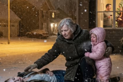 Encontré a mi hija inconsciente en la nieve mientras mi yerno llevaba a su amante a casa en plena Nochebuena. Mi nieta lloraba desconsolada y me gritaba: —¡Abuela! ¡Mamá lleva ahí tirada casi dos horas! Sin perder un segundo, la cargué como pude, la subí al coche y la llevé de urgencia al hospital. Mientras conducía con las manos temblando, hice una llamada que llevaba mucho tiempo temiendo tener que hacer. Quince minutos después… la policía rodeaba su casa.