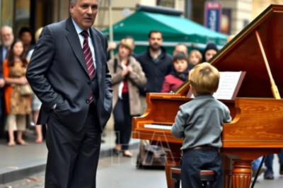 Te ofrezco una fortuna si tocas ese piano — el niño humilde dejó a todos sin palabras