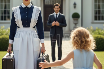 El millonario despidió a la niñera sin razón hasta que su hija dijo algo que lo dejó en shock.