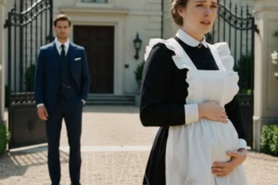 “El empresario viudo siguió a la empleada embarazada durante el día y descubrió un secreto que lo hizo llorar.”