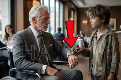 “SEÑOR, mi padre tenía un RELOJ IGUAL al suyo” — dijo el SIN TECHO… y el MILLONARIO QUEDÓ HELADO