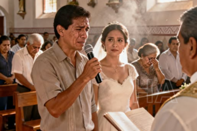 Se rieron de mi boda con un supuesto indigente… hasta que habló y la iglesia entera quedó en silencio, entre lágrimas.