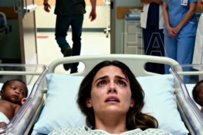 Los cinco bebés en las cunas eran negros. Mi esposo los miró una sola vez y gritó: «¡No son mis hijos!» Luego salió del hospital y nunca regresó. Me quedé sola sosteniendo a cinco recién nacidos, mientras las enfermeras susurraban y las puertas se cerraban detrás de él. Treinta años después, volvió a estar frente a nosotros… y la verdad que lo esperaba destrozó todo lo que creía saber.