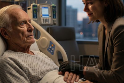 Cuando mi nuera escuchó al médico decir que solo me quedaban tres días de vida, me agarró la mano con lágrimas falsas y susurró: «Por fin. Tu dinero será nuestro». Sonrió como si ya hubiera ganado. En el mismo instante en que salió de la habitación, activé el plan secreto que llevaba meses preparando.