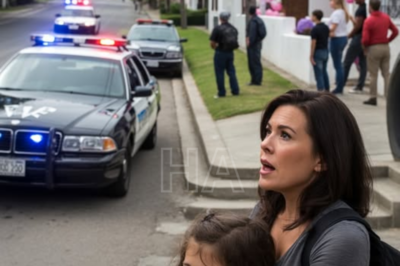 Mi esposo me gritó por teléfono: ‘¡Agarra a la niña y sal corriendo ya!’ — Diez minutos después, la policía rodeó toda la casa