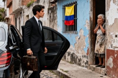Un joven millonario llegó en un Mercedes-Benz a una humilde casa de Medellín para pagar una deuda de hace 17 años… pero lo que le dijo la mujer al abrir la puerta lo dejó sin palabras…