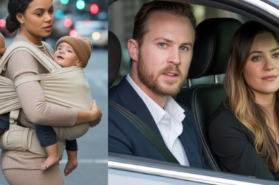 BILIONARIO LLEVABA A SU PROMETIDA A CASA, HASTA QUE VIO A SU EX CRUZANDO EL PASO DE PEATONES CON GEMELOS