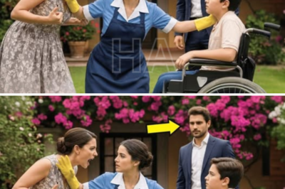 Millonario descubre a la limpiadora protegiendo a su hijo lisiado, y queda espantado al ver la verda