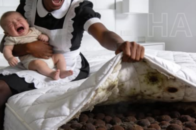 O bebê do bilionário não parava de chorar na cama — até que uma pobre empregada negra fez o inimaginável.