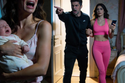 Tres días después de mi cesárea, aún temblando de dolor y con mi bebé en brazos, mi esposo hizo lo impensable: trajo a su amante —su entrenadora del gimnasio— a nuestra casa.