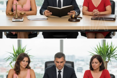 El notario leyó el testamento de mi marido: «Todo, para la amante». Me reí y puse un documento sobre la mesa. La amante palideció de inmediato…