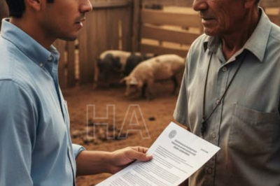 “¡Hermano, ¿dónde está la mansión que construí? ¿por qué estás durmiendo en un corral de puercos?!” — grito furioso del trabajador migrante que acaba de regresar, pero cayó de rodillas y rompió en llanto cuando su hermano le entregó una llave y le dijo: “para que ya no tengas que irte nunca más.”