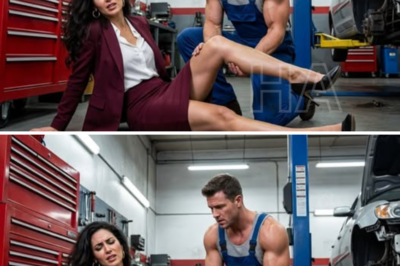 “¡NO SIENTO LAS PIERNAS!” — LA MILLONARIA GRITÓ TRAS HUMILLARLO, Y SOLO EL “MECÁNICO SUCIO” SE QUEDÓ A SALVARLA… 😭💔🚑