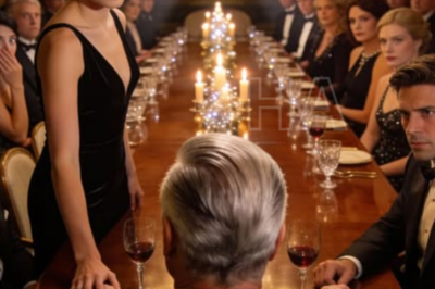 En el instante en que el padre de mi novio escupió “basura callejera en un vestido prestado”, la temperatura en mis venas se desplomó, dejándome helada bajo el resplandor de la lámpara de araña mientras veintitrés distinguidos invitados permanecían suspendidos en un silencio horrorizado. Su mirada multimillonaria me inmovilizó como una presa, saboreando cada segundo de mi supuesto desmoronamiento. Pero mientras el peso de la sala me oprimía, permanecí de pie con gracia controlada, con el pulso acelerado y los labios curvados en una sonrisa que él nunca esperó. Porque a veces el más mínimo susurro basta para derrumbar un imperio.