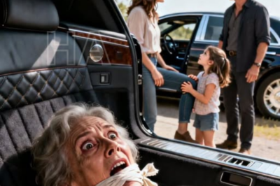 La mañana de la boda de mi hijo, el chófer de nuestra familia me empujó al maletero y me echó una manta encima. “¡¿Qué demonios estás haciendo?!” grité. “Señora, por favor, escóndase aquí. No diga una palabra. Necesita ver esto… por favor, confíe en mí”, dijo. Minutos después, lo que vi a través de la rendija me dejó completamente paralizada.