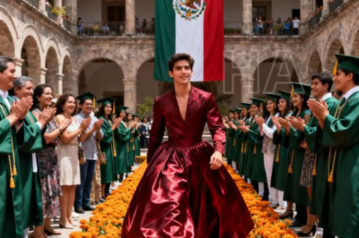 ¡Su hijo llegó a la graduación en vestido y ella quería que se tragara la tierra!¡La burla de todo el auditorio se convirtió en un nudo en la garganta! ¡Qué fuerte!