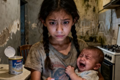 Una niña de 12 años le pidió prestado dinero a su tía para comprarle leche a su hermanito… pero por error el mensaje terminó en el celular de un millonario.