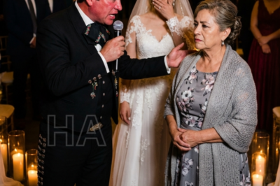 En la boda, el hijo insultó a su madre, luego ella tomó el micrófono…