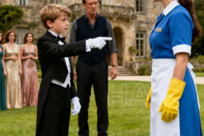 Un millonario obligó a su hijo a elegir nueva madre entre cinco mujeres ricas, pero el niño señaló a la limpiadora y reveló una verdad.