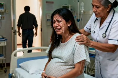 mientras yo seguía en pleno trabajo de parto, con el cuerpo doblado por el dolor, las manos temblando, el corazón latiendo con pánico.