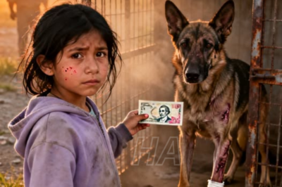 La niña vació todos sus ahorros para comprar a un perro herido de gravedad, vendido tan barato que ni regalado alguien se fijó en él, sin saber que había una persona que lo había buscado durante años.