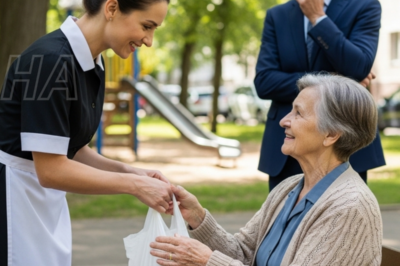 Empregada levava Marmita para IDOSA e o PATRÃO seguiu até descobrir o SEGREDO…